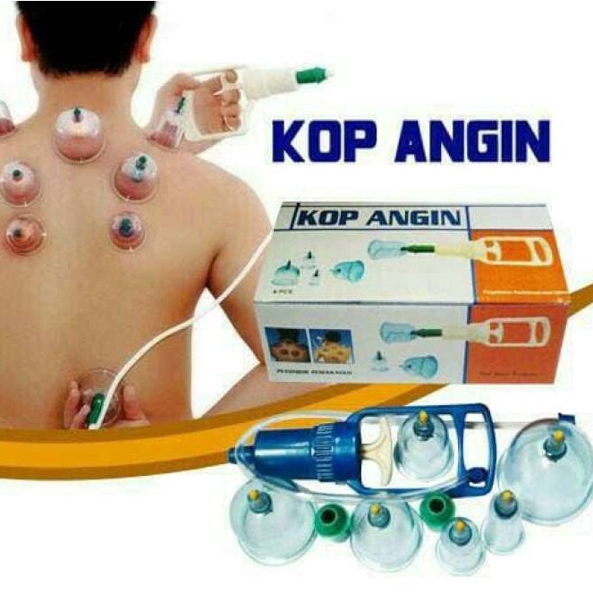 Paling Dicari  ALT  Kop Angin BEKAM isi 6 Cup Tabung  Set Alat Terapi  Kop Badan Refleksi Rileksasi 