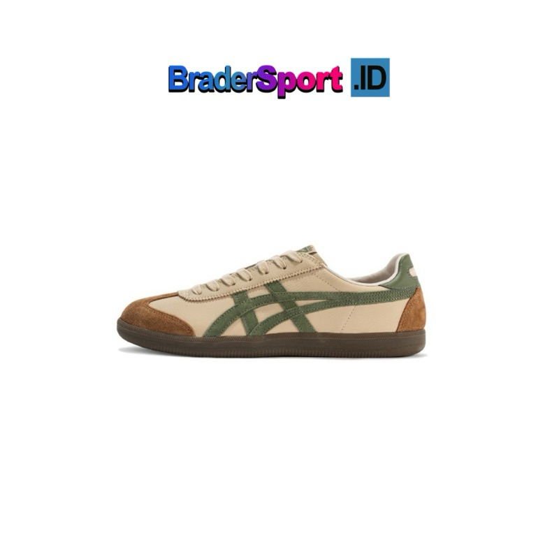 Sepatu Sneakers Onitsuka tiger Tokuten Beige Green