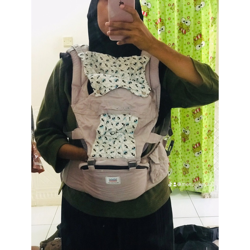 gendongan hipseat  pognae dan sorbebe organik