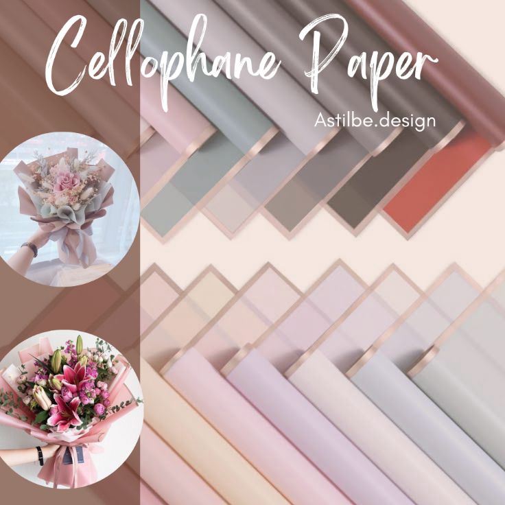 

Update Murah Kertas Buket Bunga Cellophane Paper Flower 1 pack isi 2