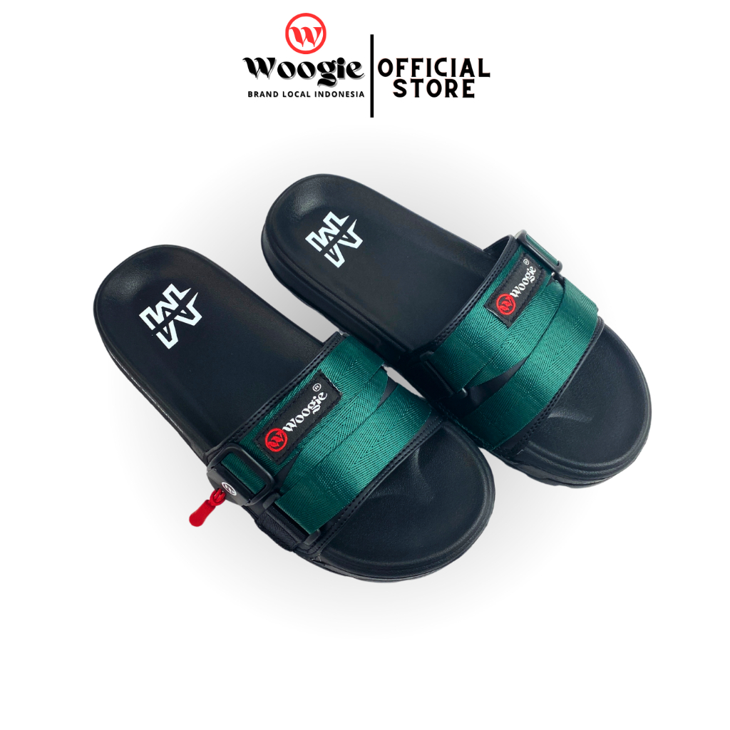Sandal Woogie Buff Selop Pria Wanita Tali Casual Premium