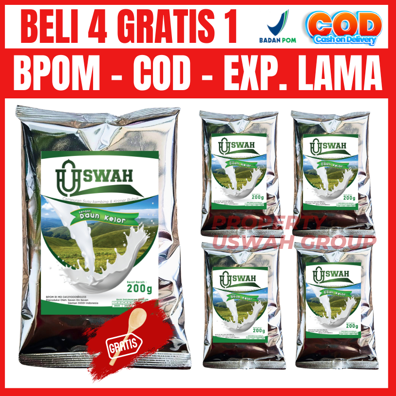 

Susu Kambing Etawa 1KG USWAH BPOM 5 Bungkus