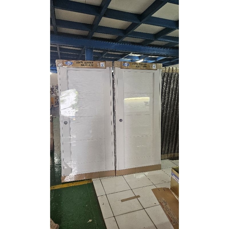 IOP PINTU KAMAR TIDUR/KAMAR MANDI UPVC BOARD CUSTOM (90x200)-(85x210)-(80x210)-(70x195)