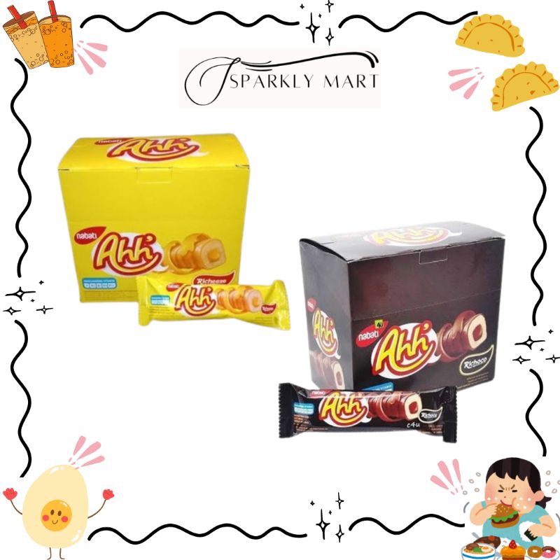 

NABATI RICHEESE SNACK STICK AHH COKLAT CHEESE 1 PACK ISI 20 X 5GR