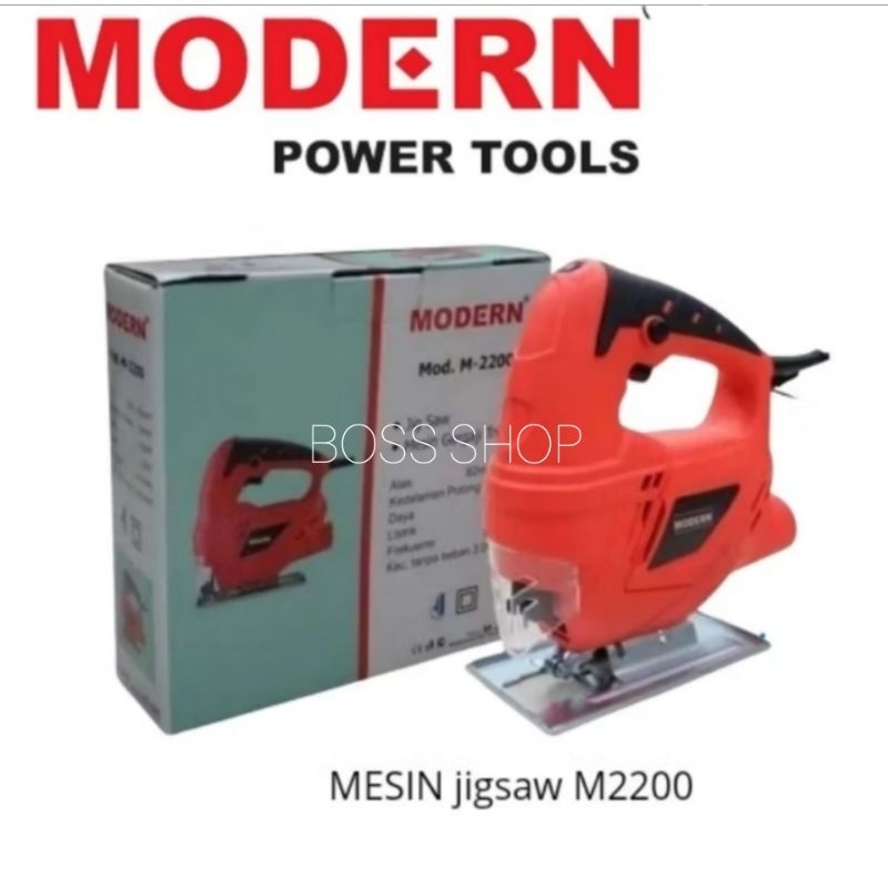 Mesin Jigsaw Modern M2200/Mesin Gergaji Listrik Modern M2200