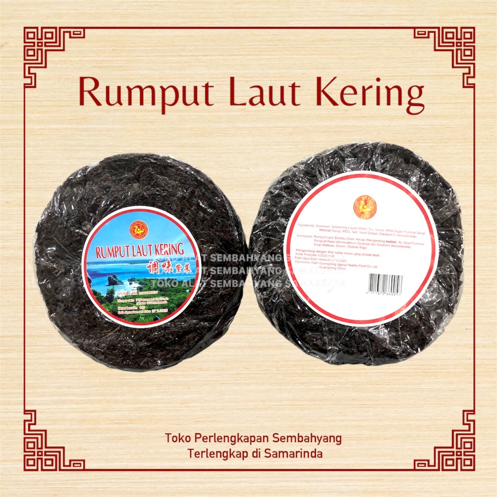 

Rumput Laut Kering / Ci Chai / Chen Liang Ji