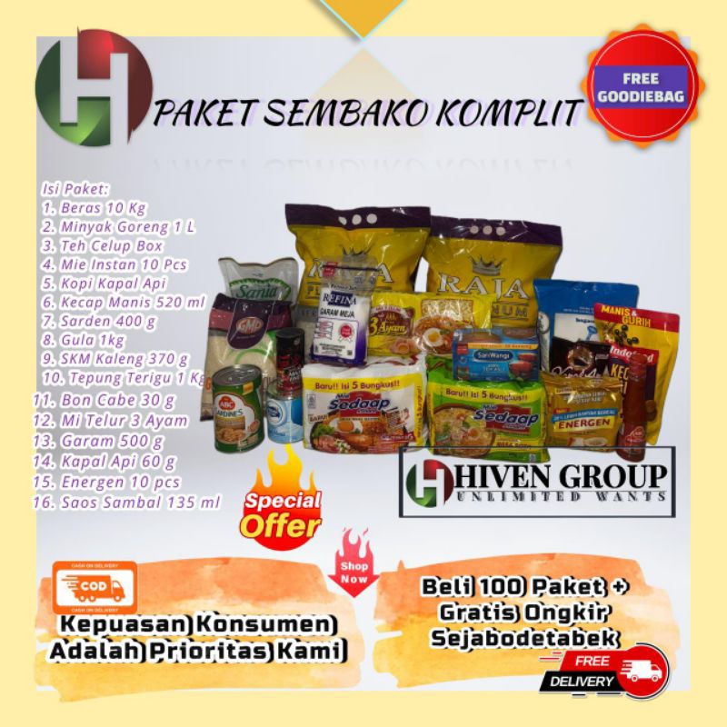 

PAKET SEMBAKO KOMPLIT AMANAH