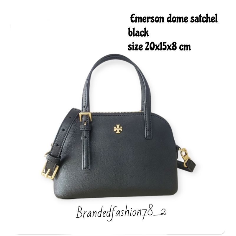 TB emerson dome satchel black original bag