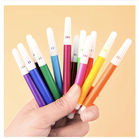 

Spidol Pensil Warna 6 Pcs Mini