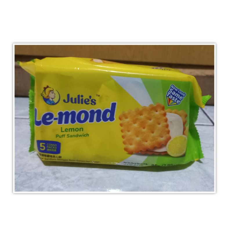 

Julies Julie's Lemond Lemon Puff Sandwich 95 gr Biskuit
