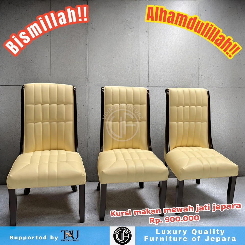 Kursi Makan Mewah Jati Jepara