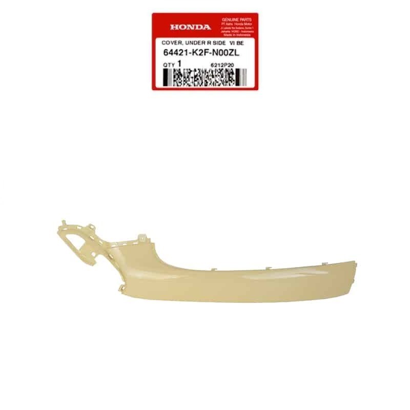 Cover Bawah Kanan Cream Honda Scoopy K2F - 64421K2FN00ZL