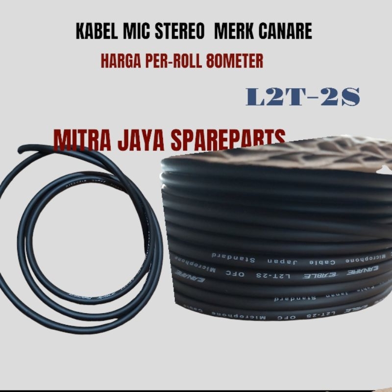KABEL MIC STEREO CANARE / KABEL METERAN CANARE/ KABEL BESAR