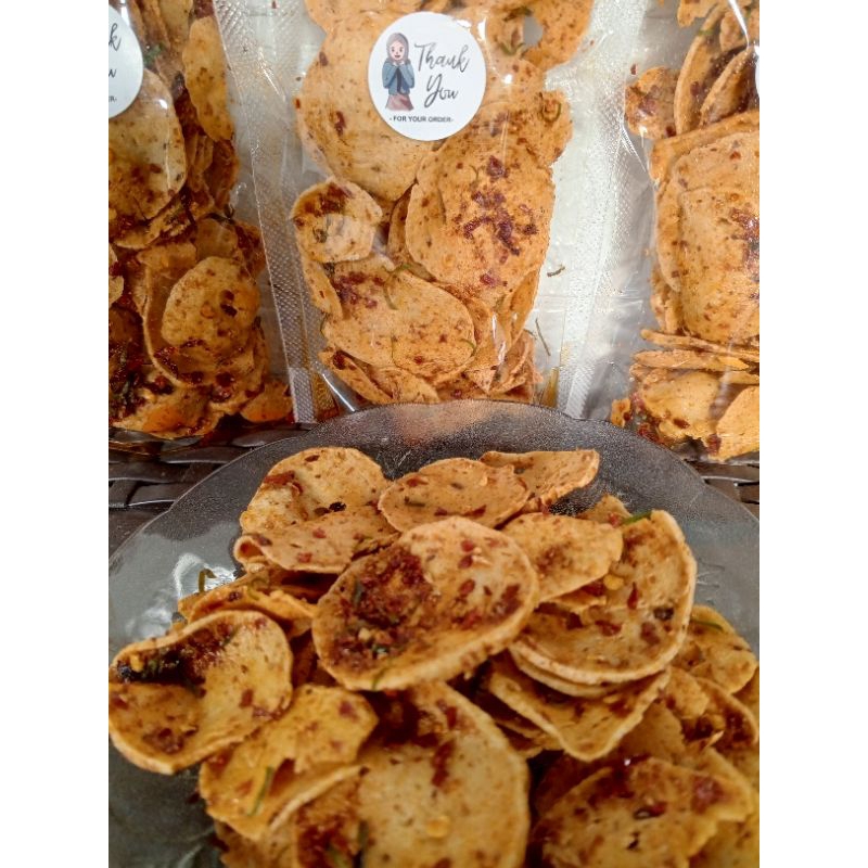 

Basreng koin pedas daun jeruk 250gr