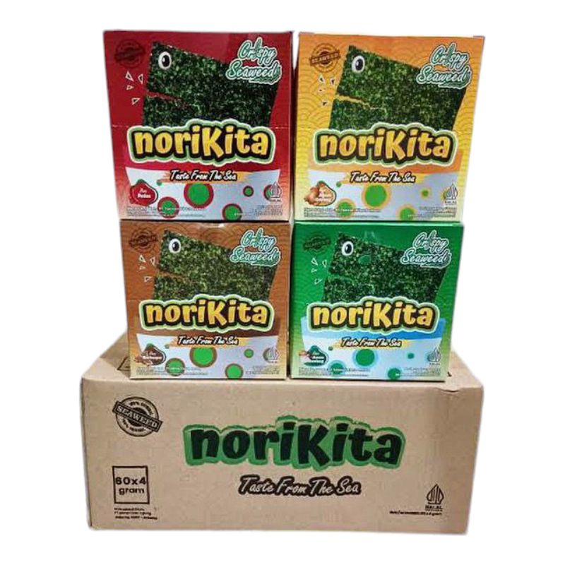 

NORIKITA NORI RUMPUT LAUT VIRAL UNTUK CEMILAN ANAK / SUSHI