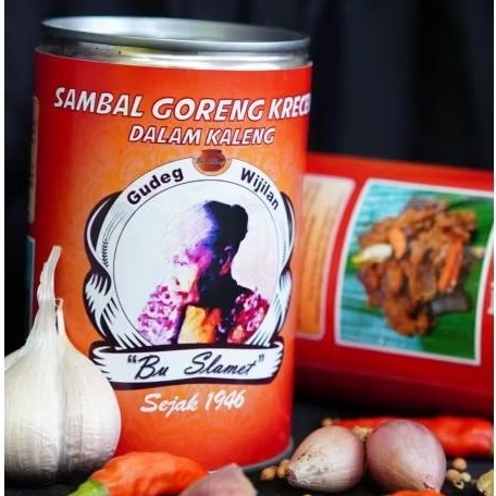 

Sambal Goreng Krecek ( kemasan kaleng )