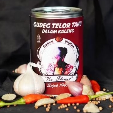 

Gudeg Telor Tahu ( kemasan kaleng )