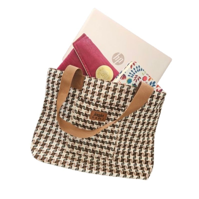 Tas Kuliah/Totebag Kuliah/Tas Wanita/Totebag Resleting