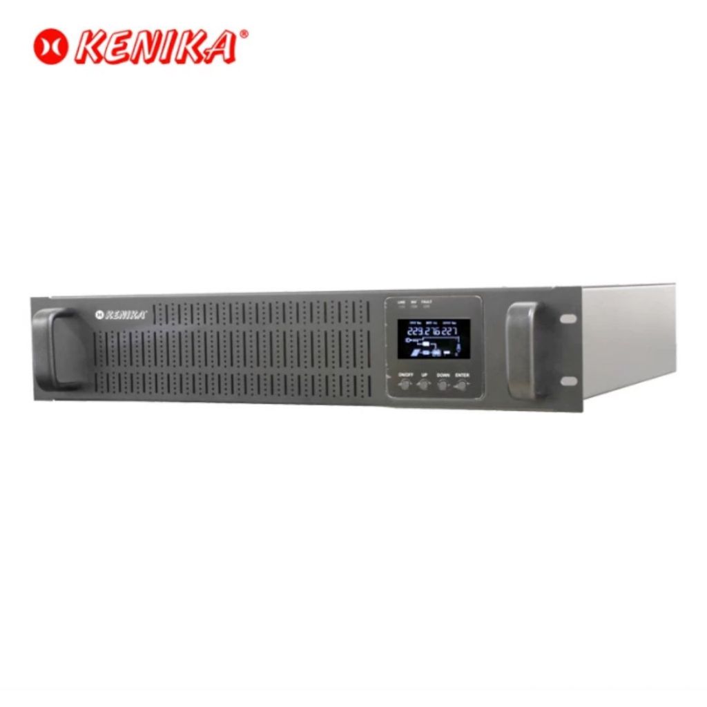 UPS Kenika Power Inverter Rackmount 1000W 12VDC, Offline, Pure Sinewave