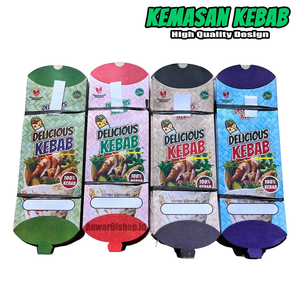 

Wadah kebab Jumbo Ukuran 24x9 cm isi 100 pcs / Kemasan Kebab / Dus Kebab / Wadah Kebab / Box Kebab