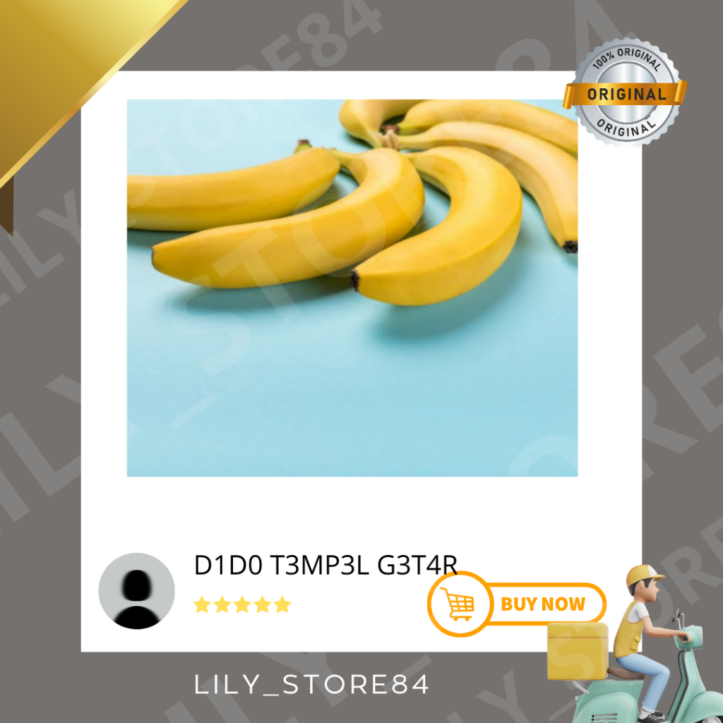 

Lilystore84-Pisang cavendish anti hama manis