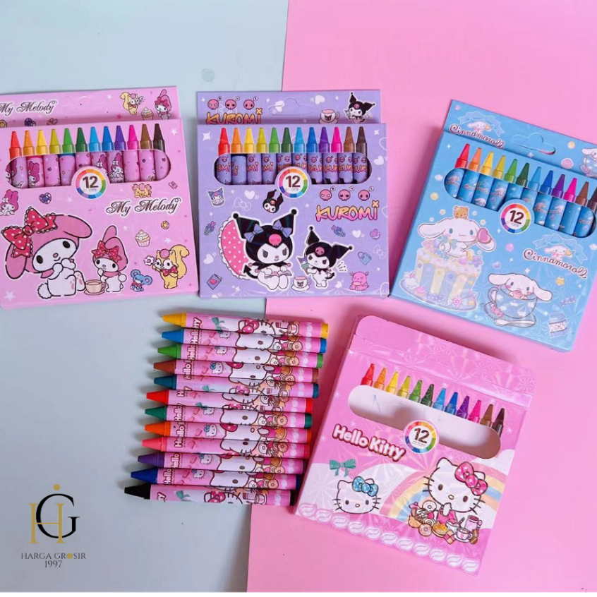 

CRAYON MINI SANRIO 1 SET ISI 12 PCS YOYO-802 / Alat mewarnai / Alat Melukis termurah dan terjangkau bisa cod