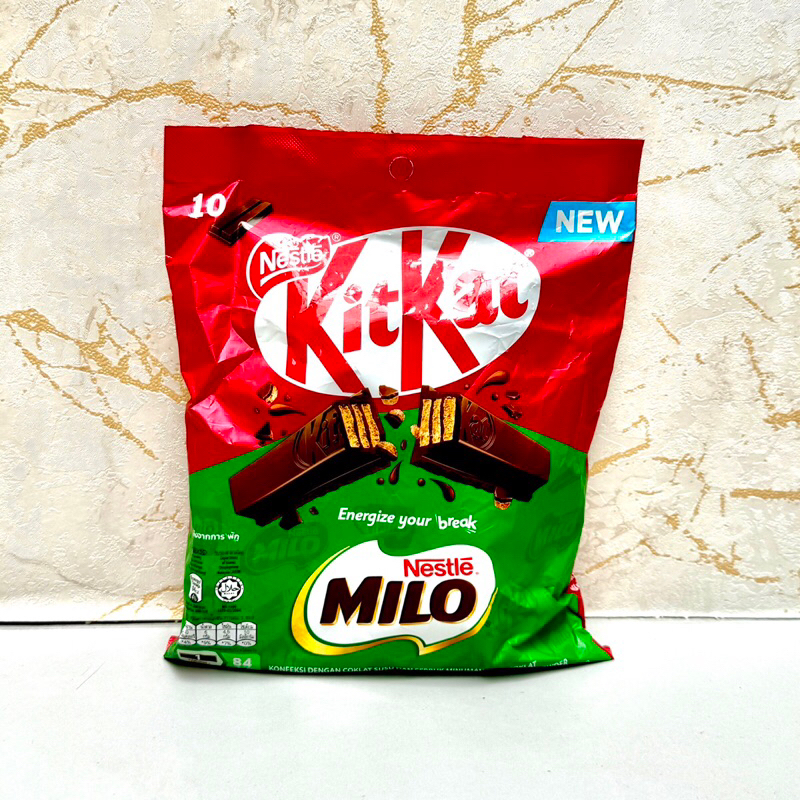 

KitKat Milo Coklat Nestle Malaysia 10 Pcs