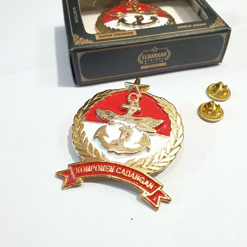 EMBLEM BARET KOMPONEN CADANGAN BREVET PIN KOMCAD