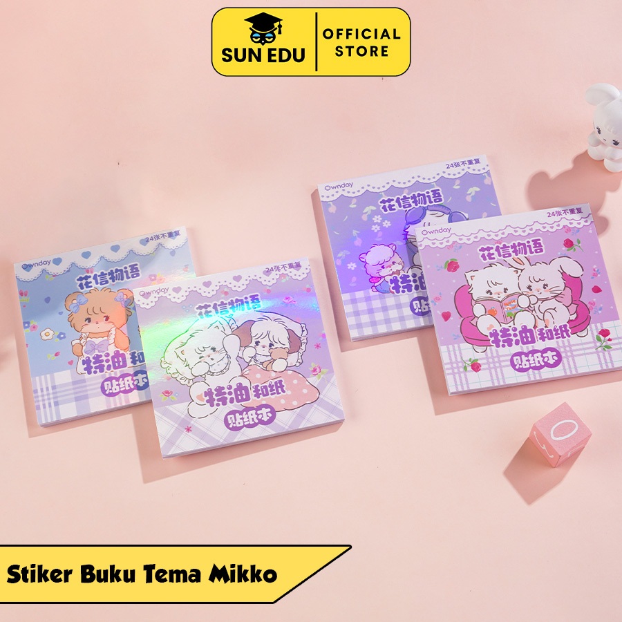 

Stiker DIY Dekorasi Mikko Lucu Handbook