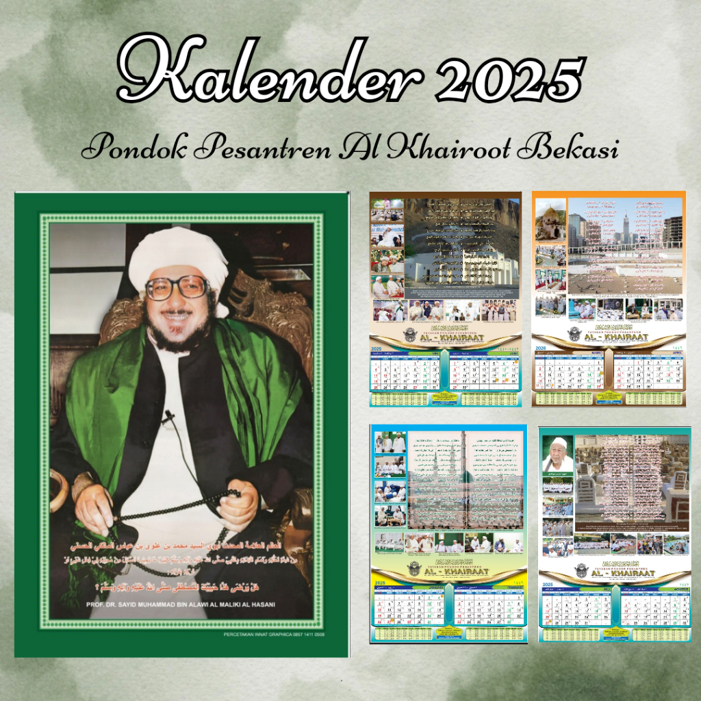 

KALENDER / ALMENAK TAHUN BARU ( 64cm x 44cm )