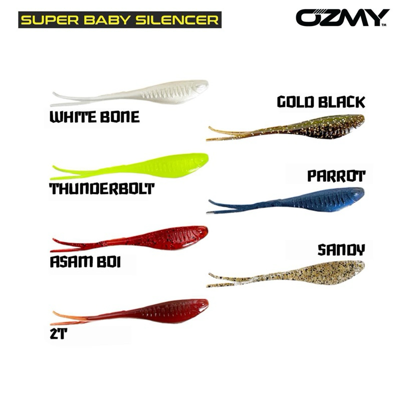 Softlure Super Baby Ozmy SP Silencer 8CM