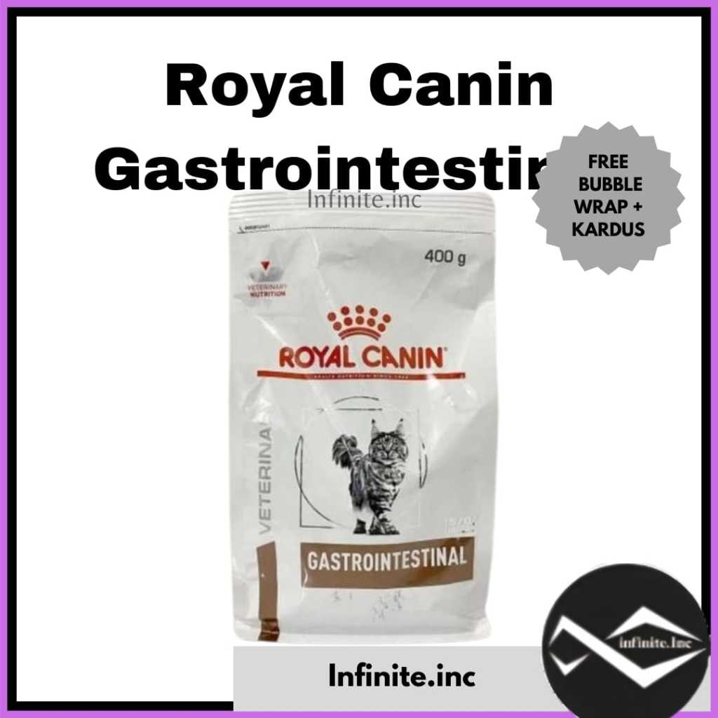 Royal Canin Gastrointestinal Cat 2kg - Rc Gastrointestinal Kucing 400 Gram