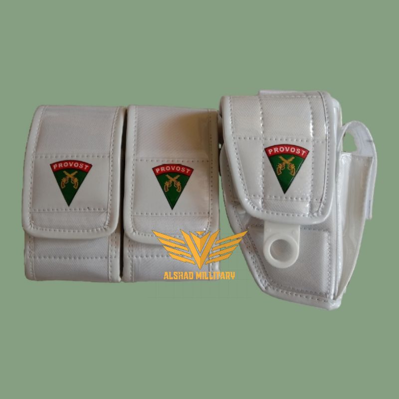 SARUNG SENJATA | SARUNG PISTOL | HOLSTER PENDEK 3/4 PROVOST TNI,POLRI, BISA CUSTOM LOGO