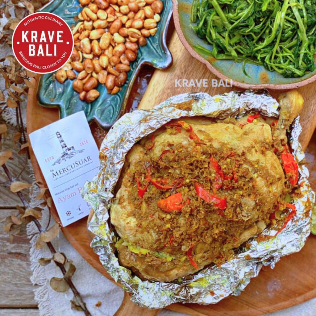 

Ayam Betutu Mercusuar 250gr dari KRAVE BALI Rasakan Autentik Bali di Setiap Gigitan