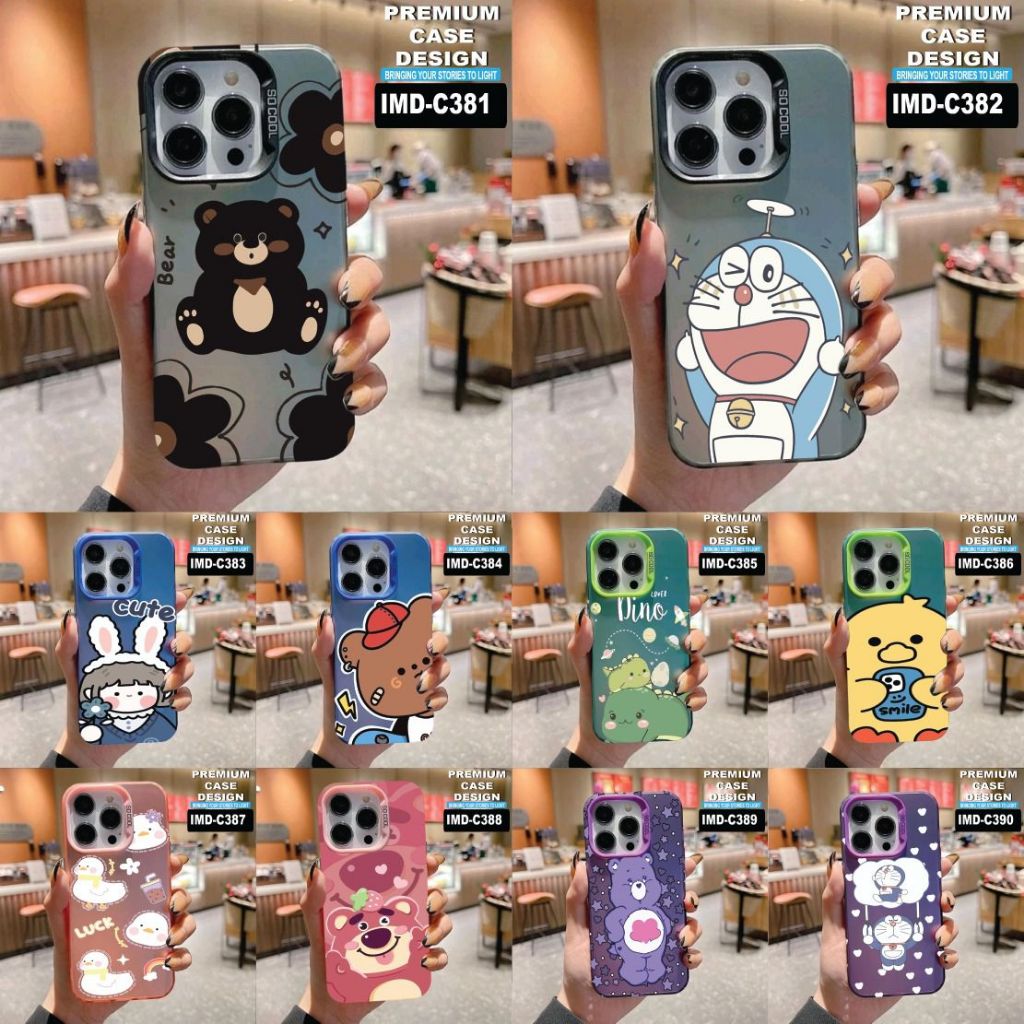 VIVO V40/Y18/Y28/Y38⭐️ CASE MOTIF KODE IMD C381- C390 CEK DESKRIPSI VENUS ACC