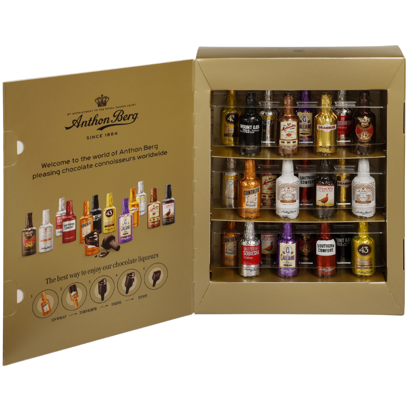 

Anthon Berg Chocolate Liquers Mini Bar 24 Pack | 375g Australia