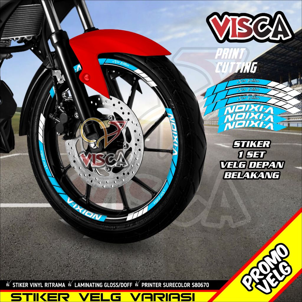 Stiker Velg Vixion List Velg Motor Stiker Velg Vixion A04