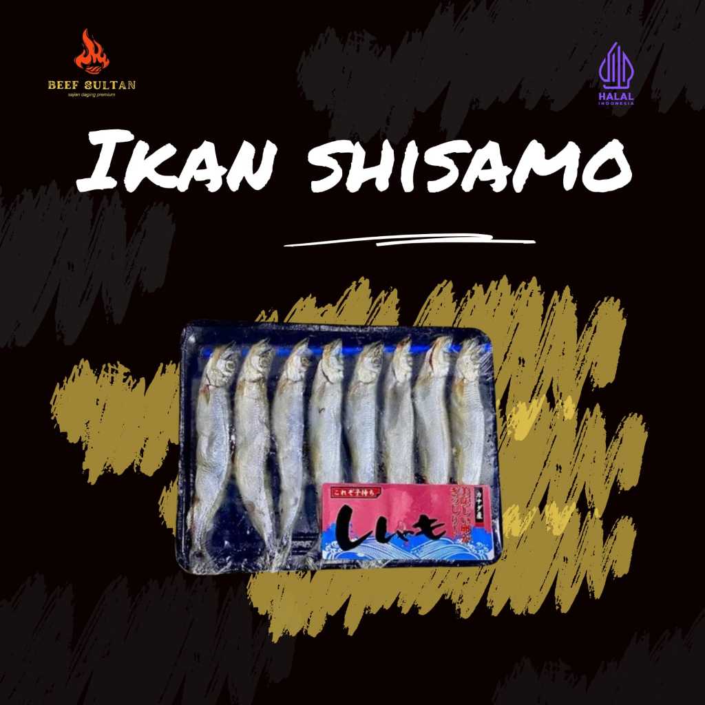 

Ikan Shisamo Telur/Ikan Capelin| Ikan Shisamo Viral Favorit | Ikan Laut Import Jepang | Ikan Segar Frozen | Ikan Laut Segar Premium | Ikan Cipung