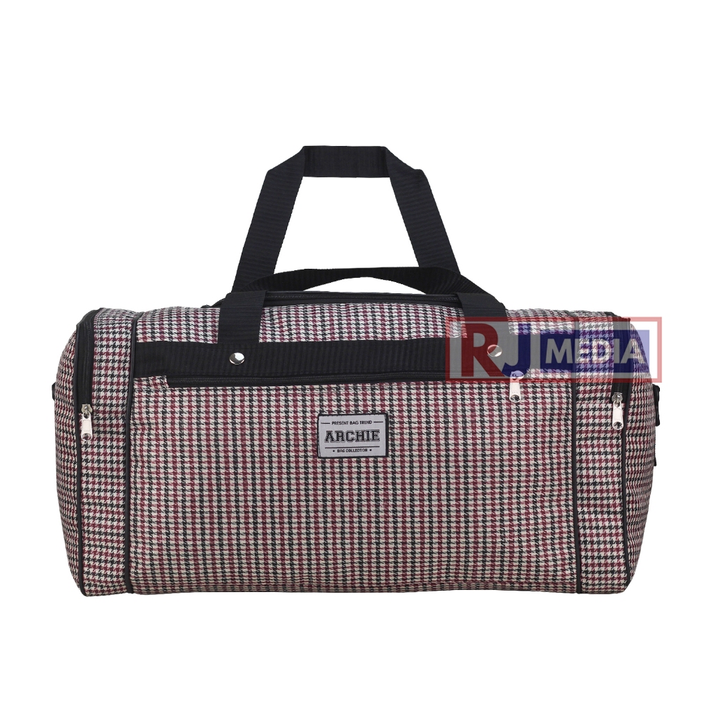Tas Koper Mudik Jumbo ARCHIE Tribal Merah Tas Baju Travel Jumbo Tas Mudik Pakaian Besar Muat Baju Ja