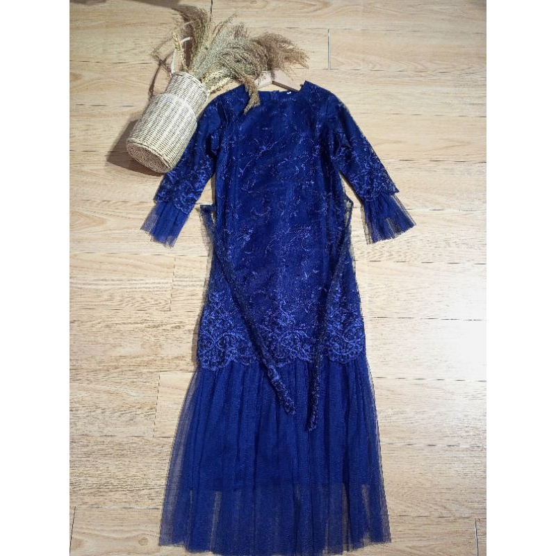 DRESS BRUKAT DUYUNG ANAK USIA 7 - 10 TAHUN