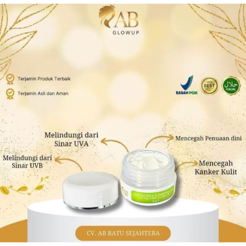 suncreen premium by ABG glow