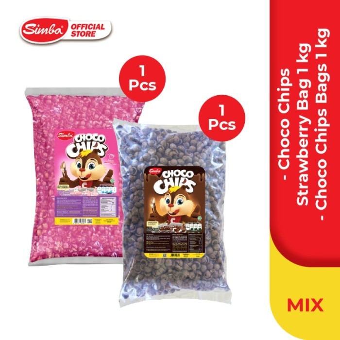 

SIMBA SERAL BULKY 950 GRAM COKLAT DAN STRAWBERY