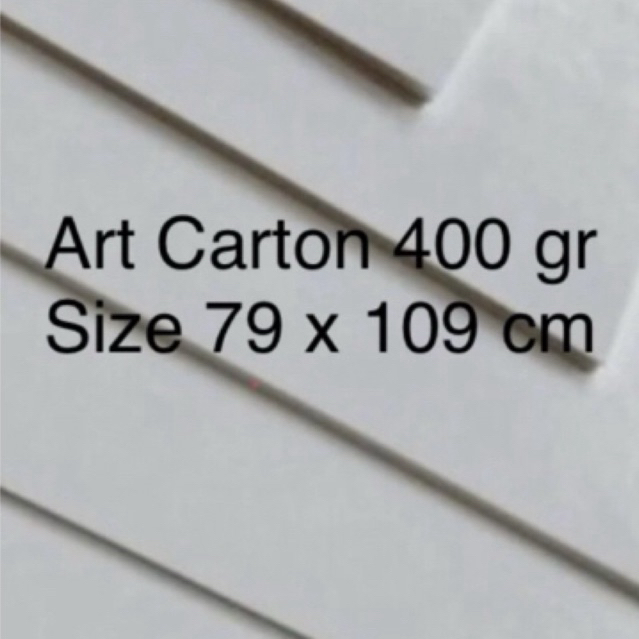 

Art Carton 400 gr ( 79x109 cm )
