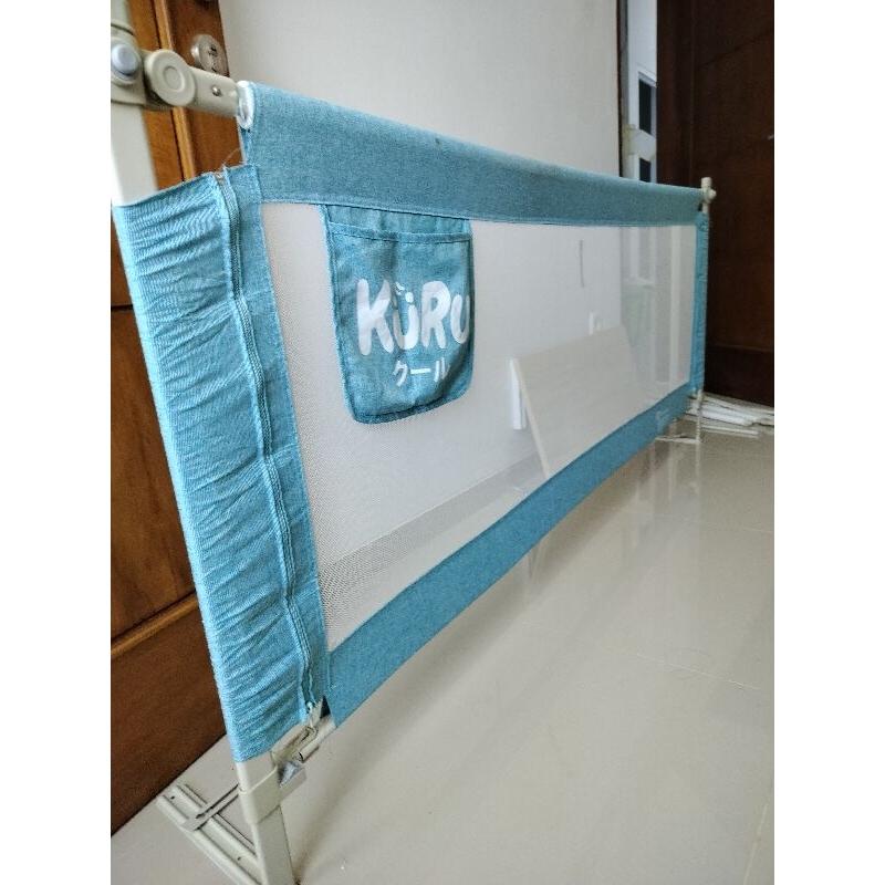 KURU baby bedrail 200 & 160cm pembatas pengaman kasur safety gate untuk anak bayi original preloved