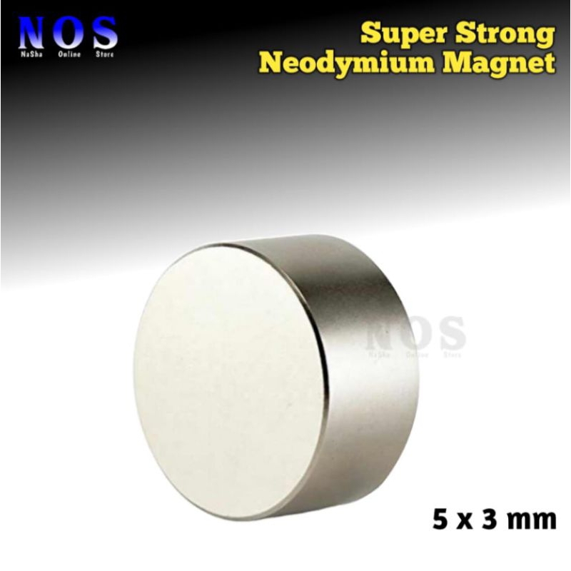 Powerful Neodymium Magnet 5x3 mm Magnet Neodymium Super Kuat