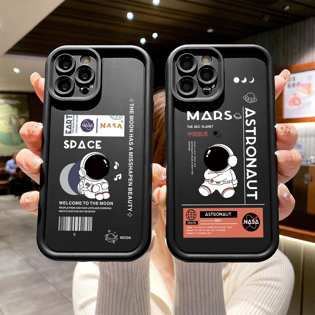 Casing HP IPhone SE2 SE3 SE 2022 Phone Case ASTRONOUT UNTUK UFO