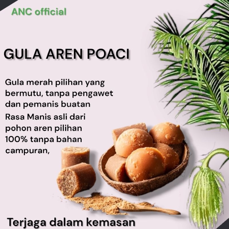 

GULA AREN ASLI POACI