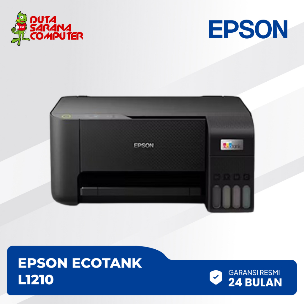 Printer Epson EcoTank L 1210 L-1210 L1210 Pengganti Epson L1110 PRINT ONLY Printer Epson A4 Printer 