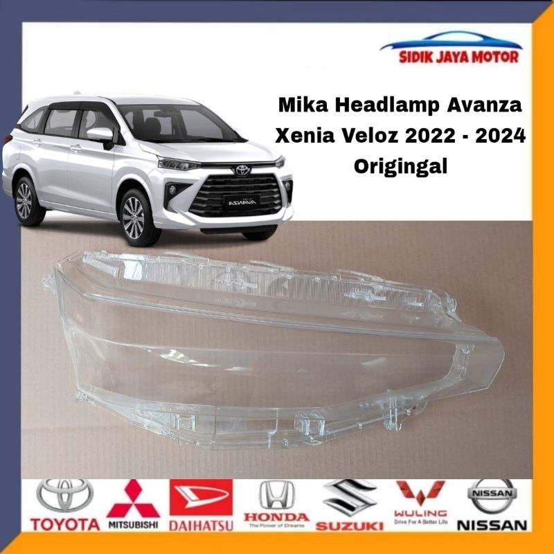 Mika Headlamp Lampu Depan Avanza Xenia Veloz Origingal 2022 2003 2024 Mika lampu depan Avanza Xenia