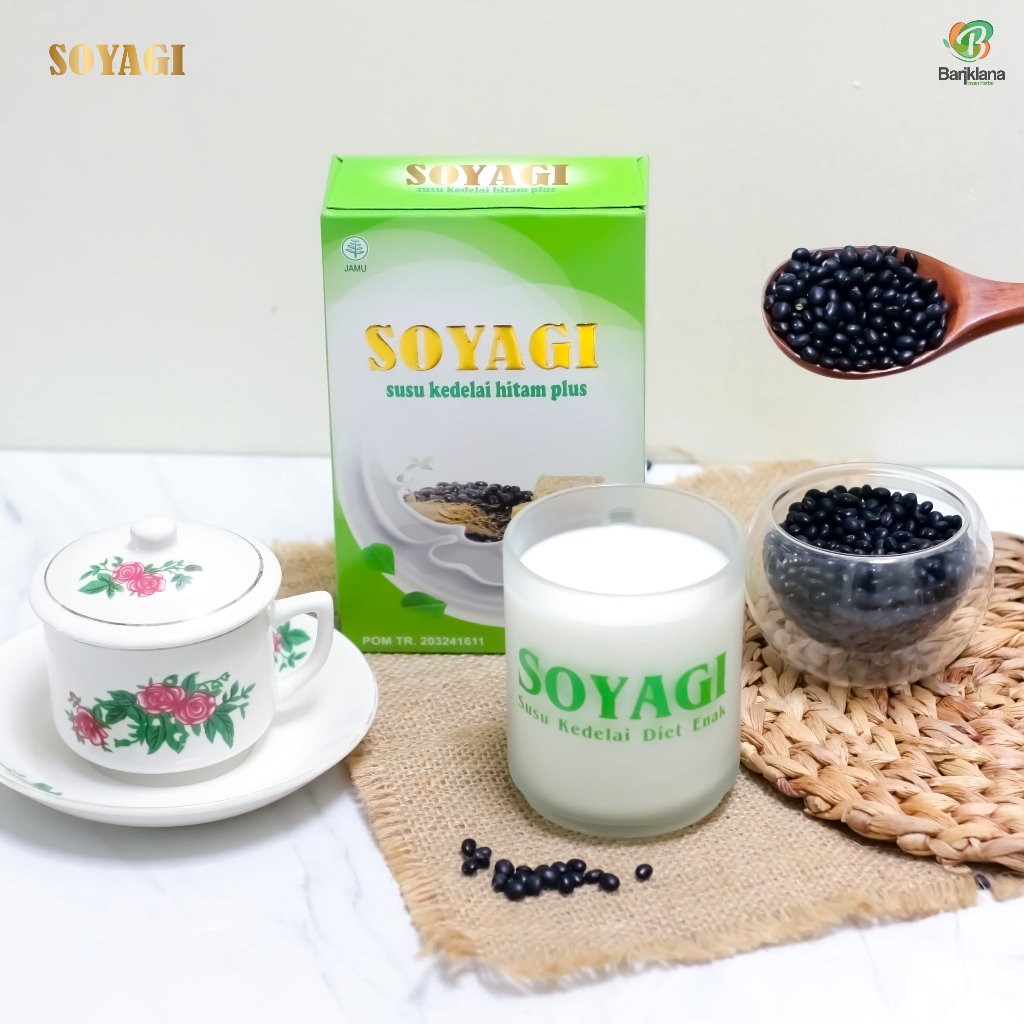 

SOYAGI susu kedelai hitam plus herbal